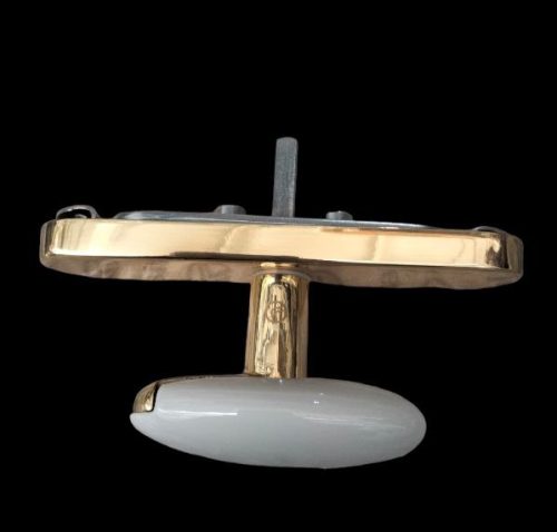 Maniglia cremonese per finestre e porte-finestra FUSITAL H315F oro.